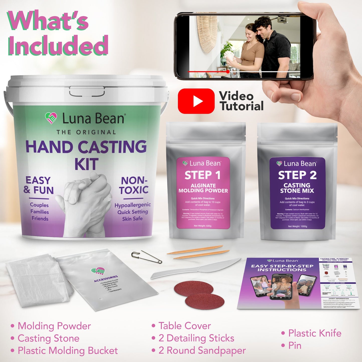 Hand Casting Kit - Freeze a moment