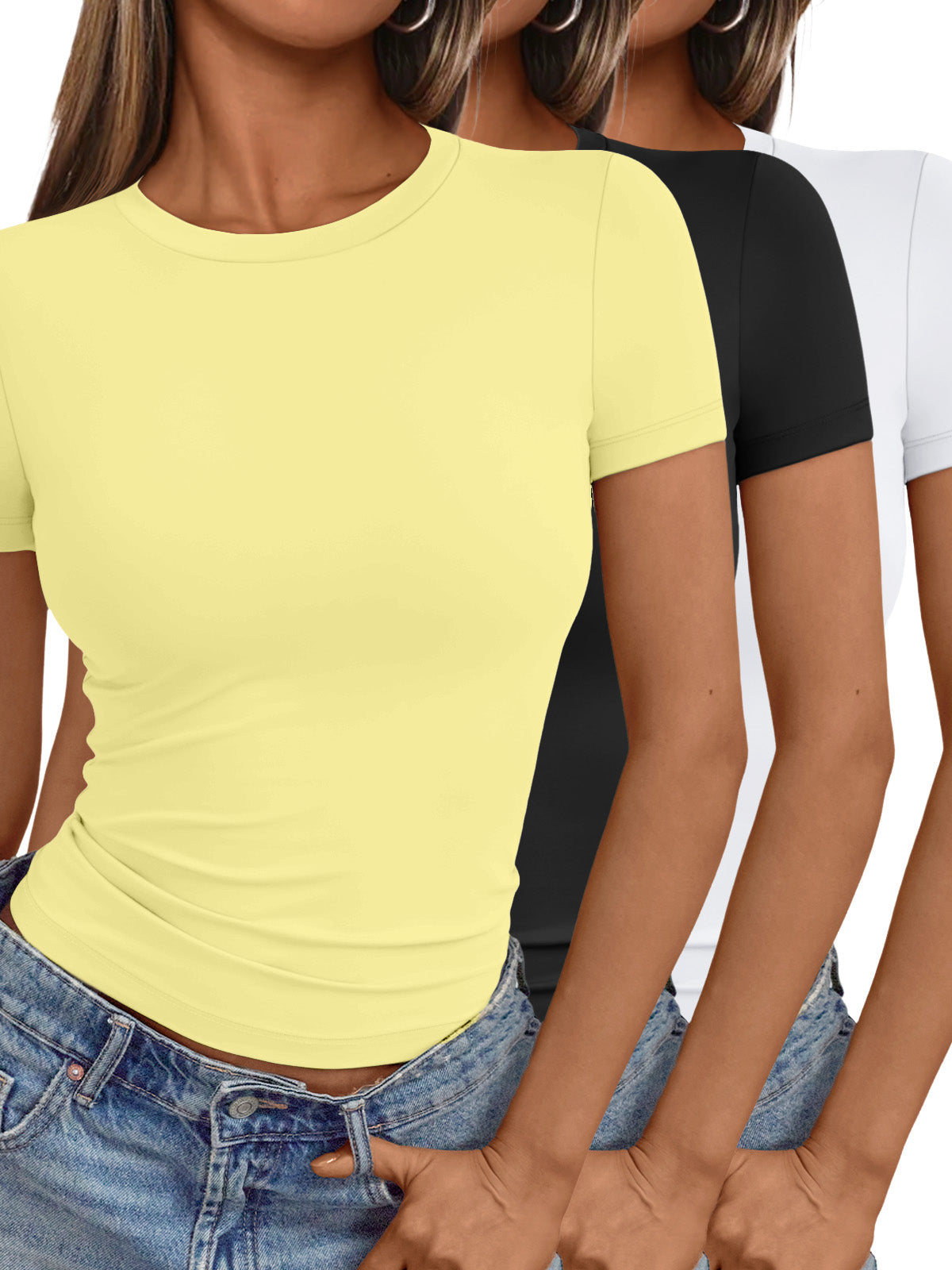 EssentialFit Tee™ — Women's Crew Neck Basic