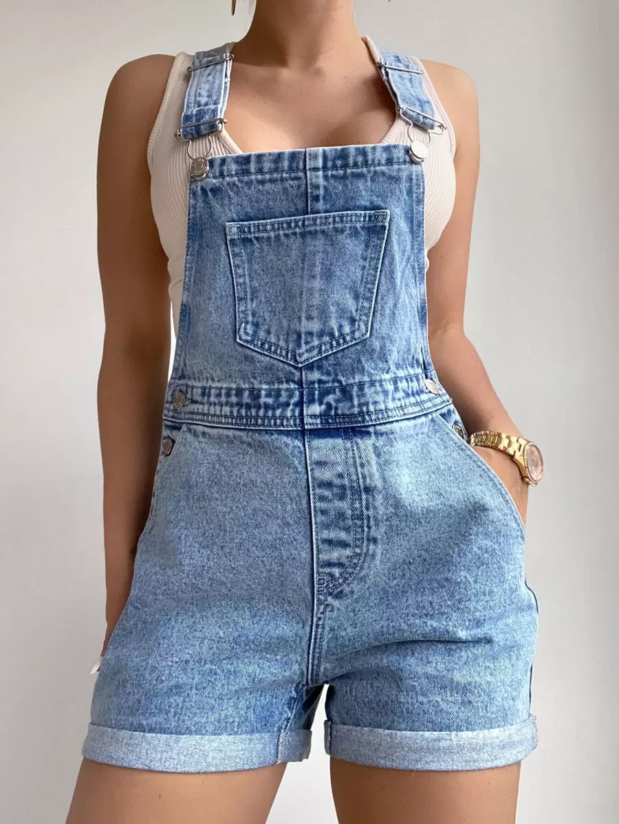 Venice Vintage Denim Romper
