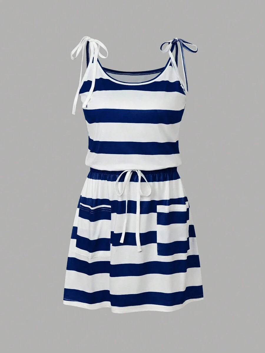 Boardwalk Striped Sundress