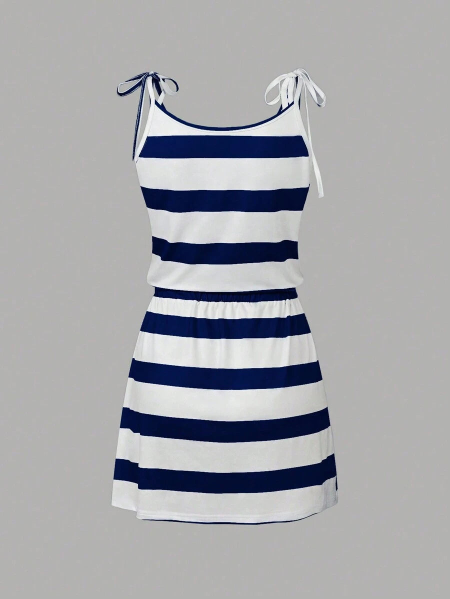 Boardwalk Striped Sundress