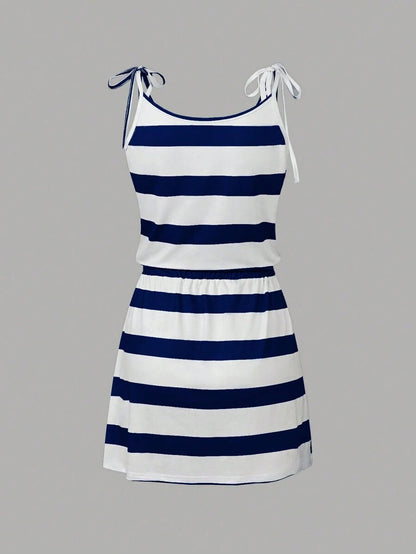 Boardwalk Striped Sundress