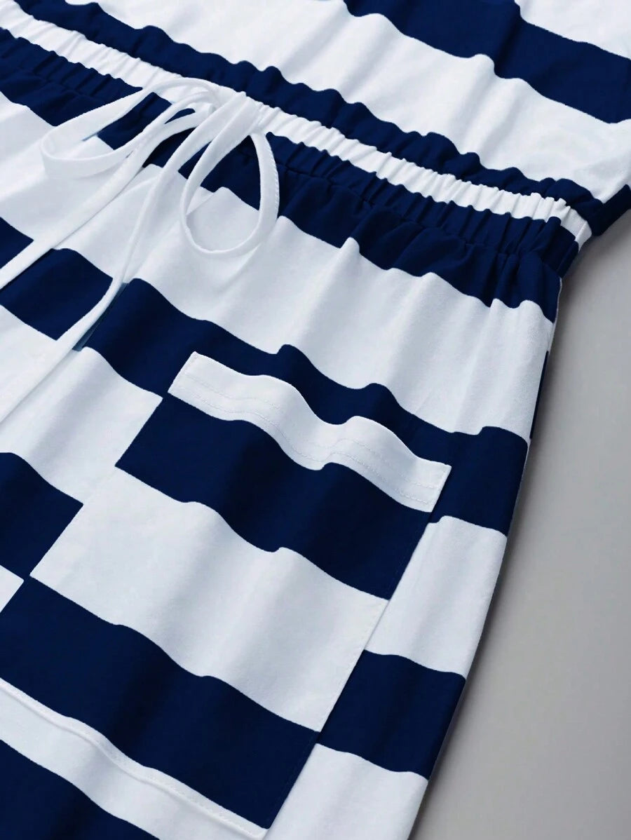 Boardwalk Striped Sundress