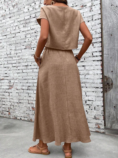Sienna Linen Two-Piece