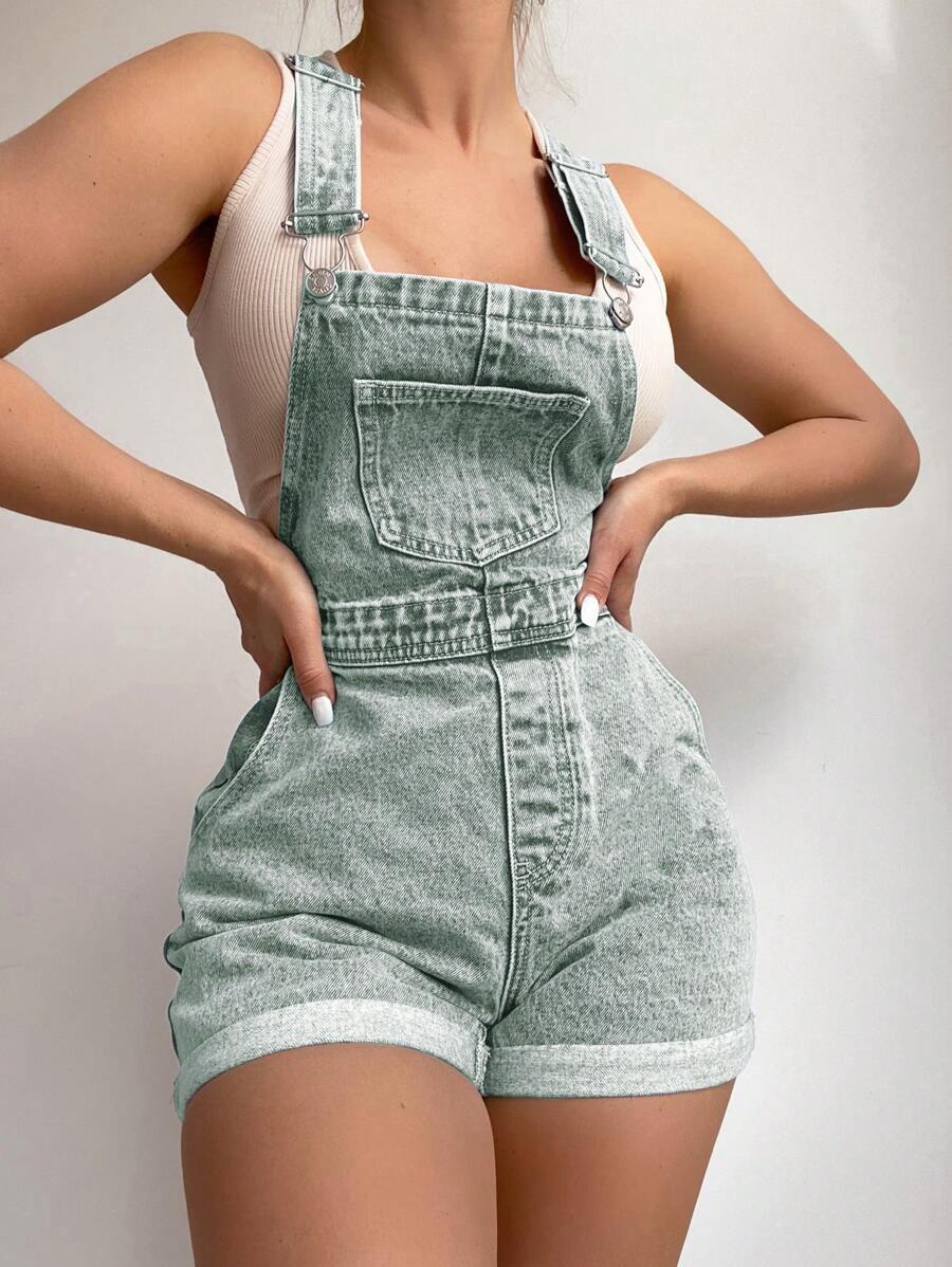 Venice Vintage Denim Romper