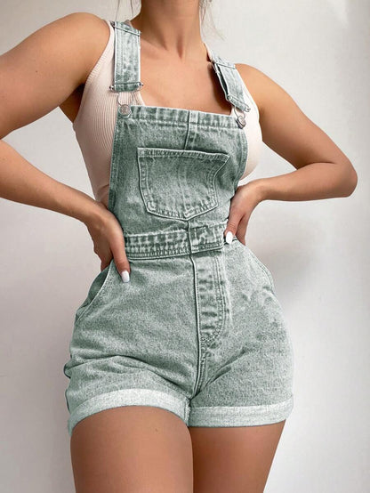 Venice Vintage Denim Romper