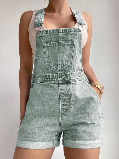 Venice Vintage Denim Romper