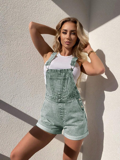 Venice Vintage Denim Romper