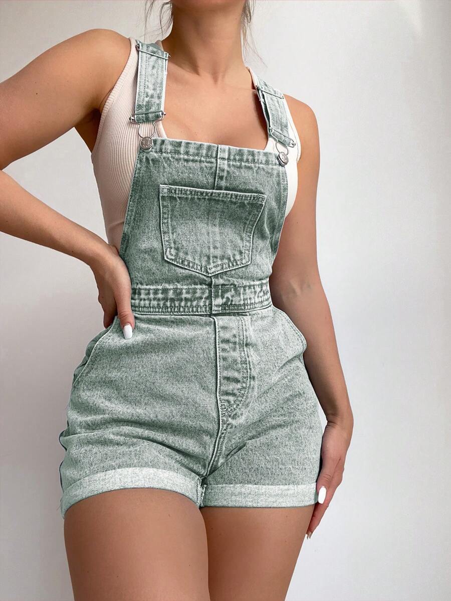 Venice Vintage Denim Romper