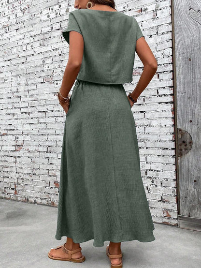 Sienna Linen Two-Piece
