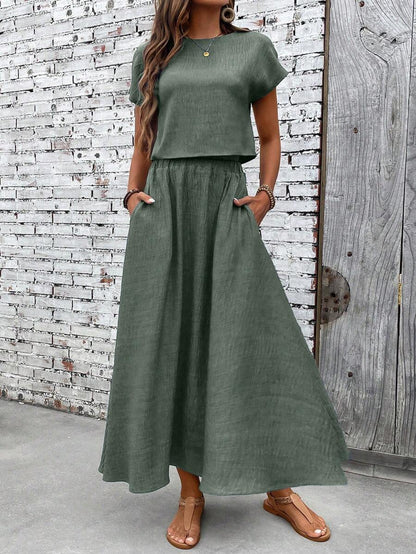Sienna Linen Two-Piece