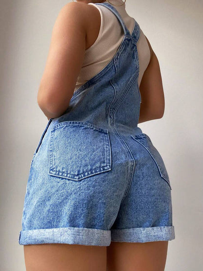Venice Vintage Denim Romper