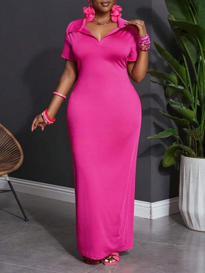 Serena Bodycon Polo Dress