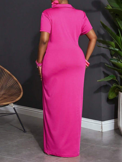 Serena Bodycon Polo Dress