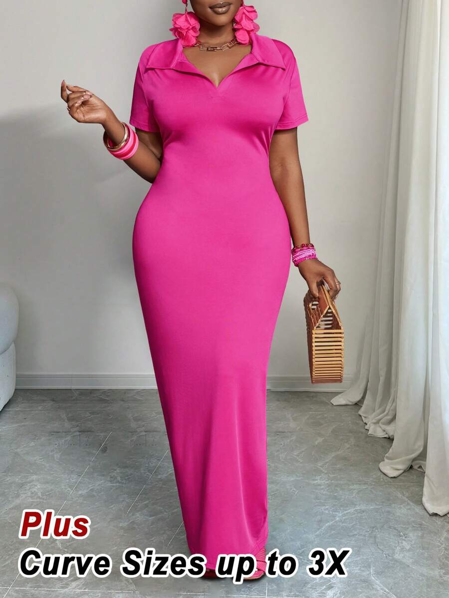 Serena Bodycon Polo Dress