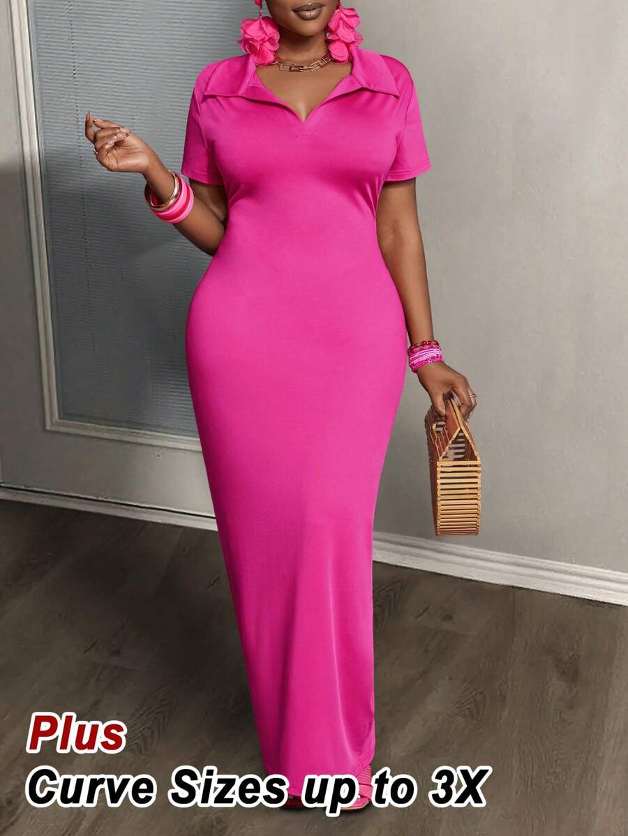 Serena Bodycon Polo Dress