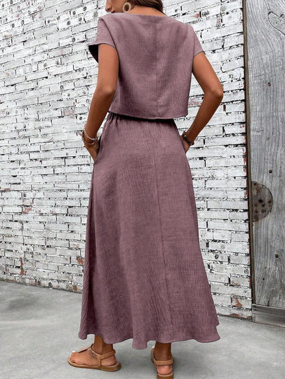 Sienna Linen Two-Piece