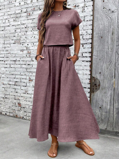 Sienna Linen Two-Piece