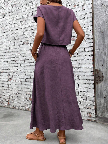 Sienna Linen Two-Piece