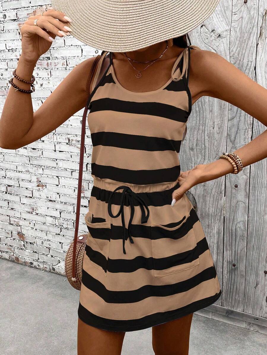 Boardwalk Striped Sundress