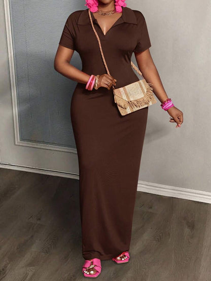 Serena Bodycon Polo Dress