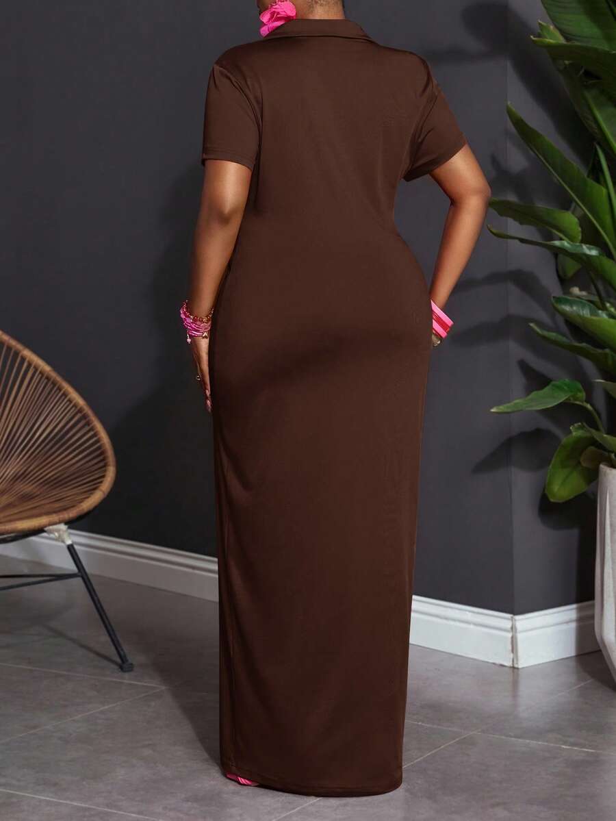 Serena Bodycon Polo Dress