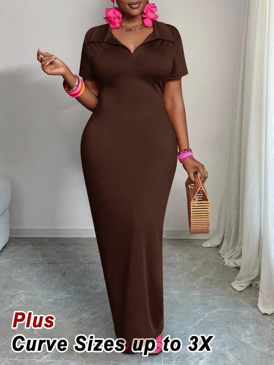 Serena Bodycon Polo Dress