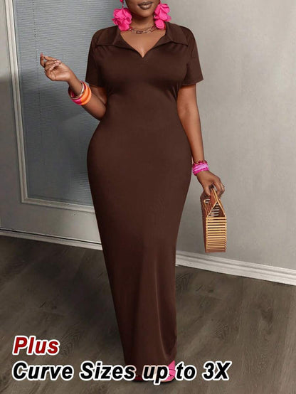Serena Bodycon Polo Dress