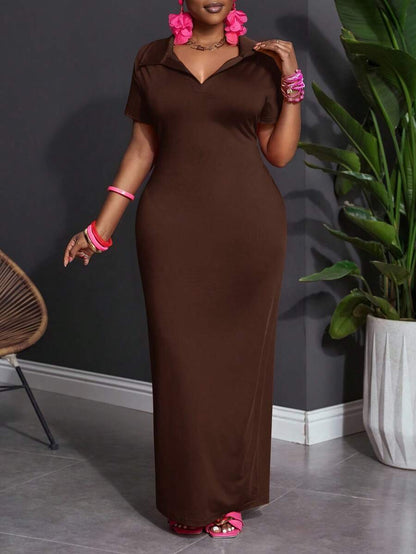 Serena Bodycon Polo Dress