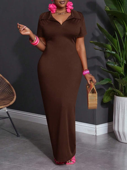 Serena Bodycon Polo Dress