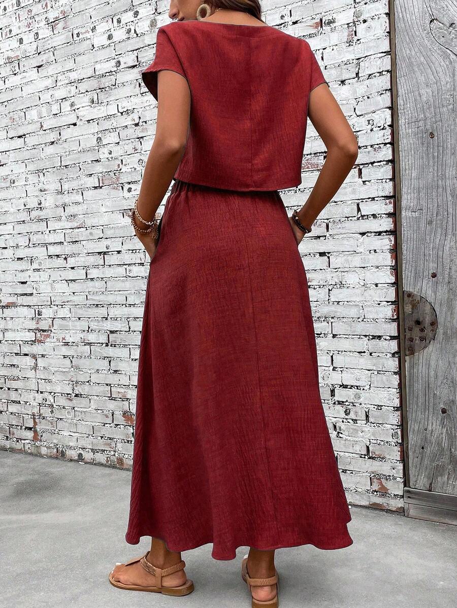 Sienna Linen Two-Piece