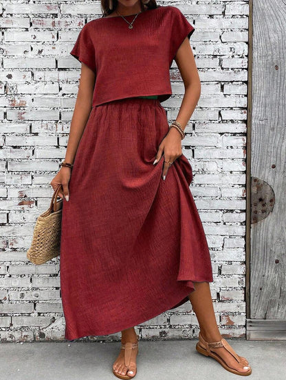 Sienna Linen Two-Piece