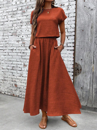 Sienna Linen Two-Piece