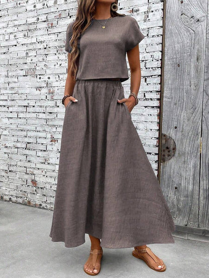 Sienna Linen Two-Piece