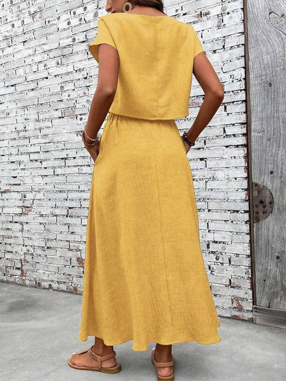 Sienna Linen Two-Piece