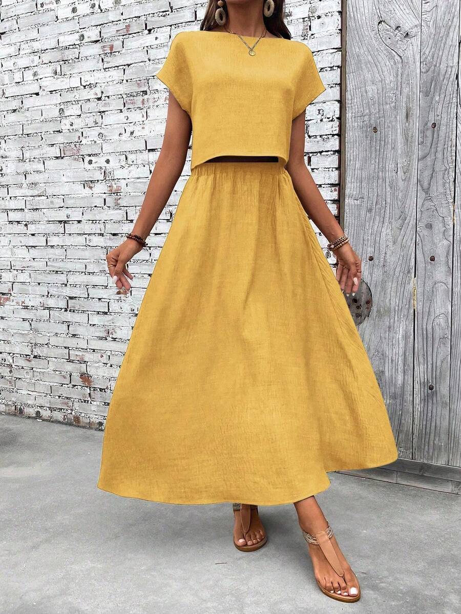 Sienna Linen Two-Piece