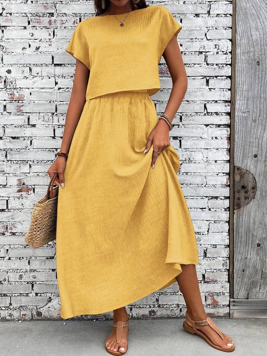 Sienna Linen Two-Piece