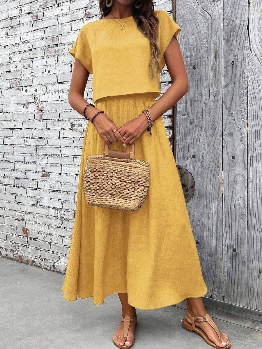 Sienna Linen Two-Piece