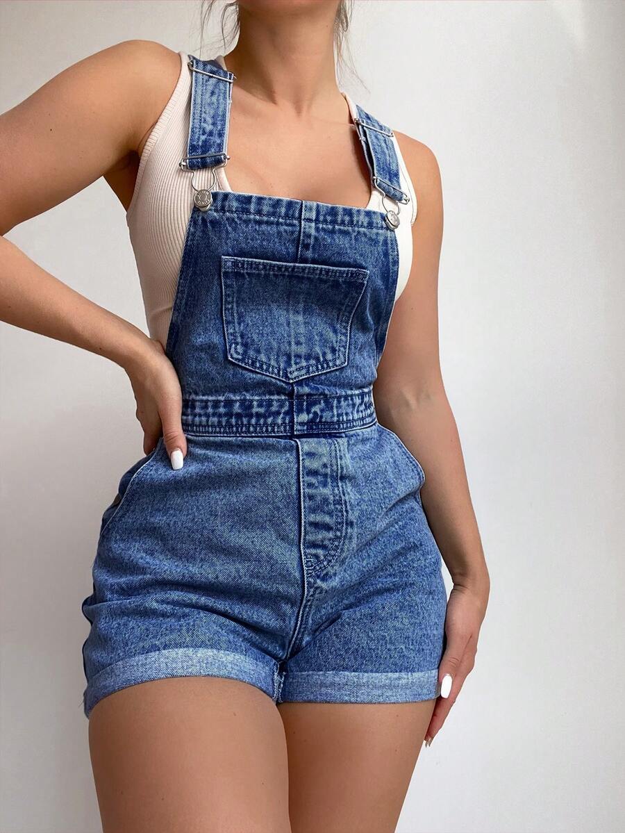Venice Vintage Denim Romper