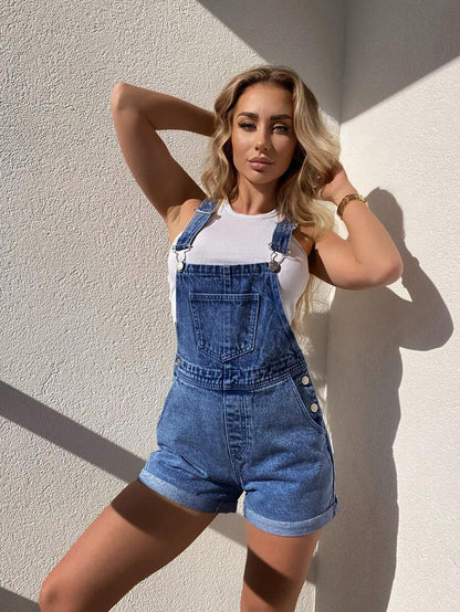 Venice Vintage Denim Romper