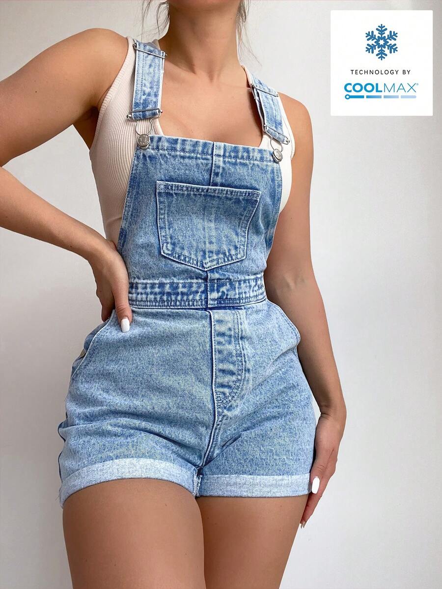 Venice Vintage Denim Romper