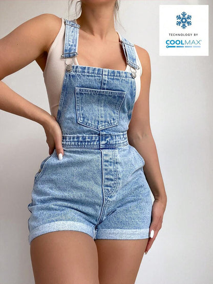 Venice Vintage Denim Romper