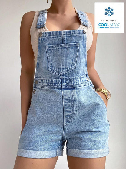 Venice Vintage Denim Romper