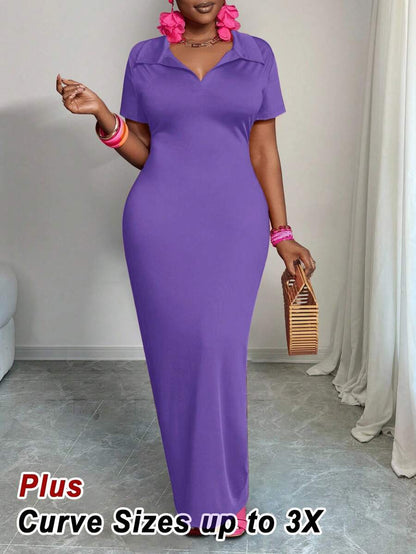 Serena Bodycon Polo Dress
