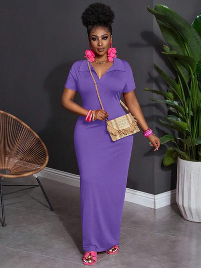 Serena Bodycon Polo Dress