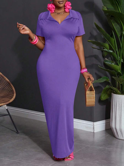 Serena Bodycon Polo Dress