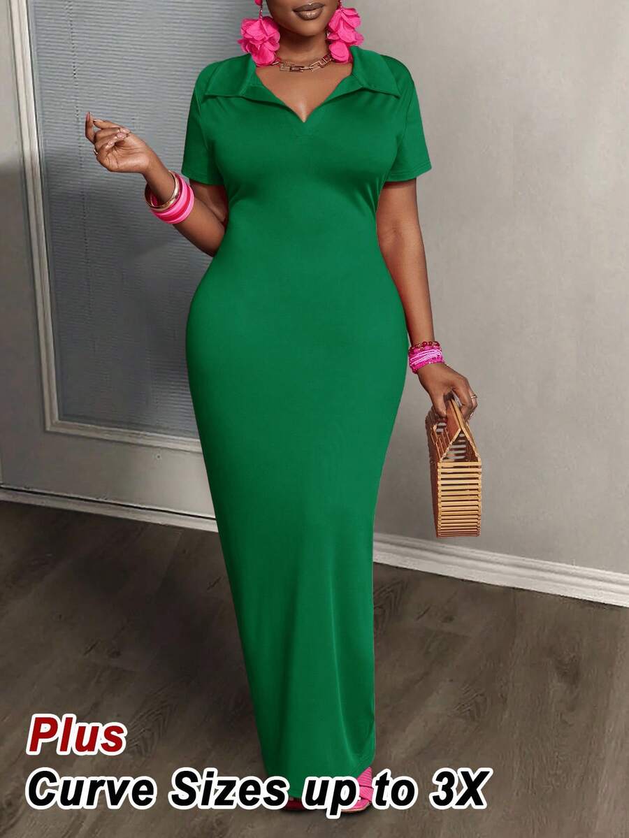 Serena Bodycon Polo Dress