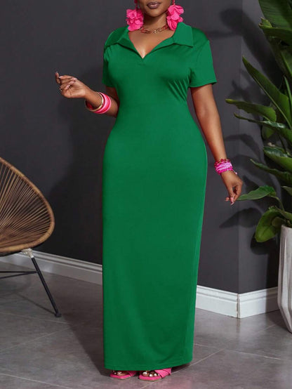 Serena Bodycon Polo Dress