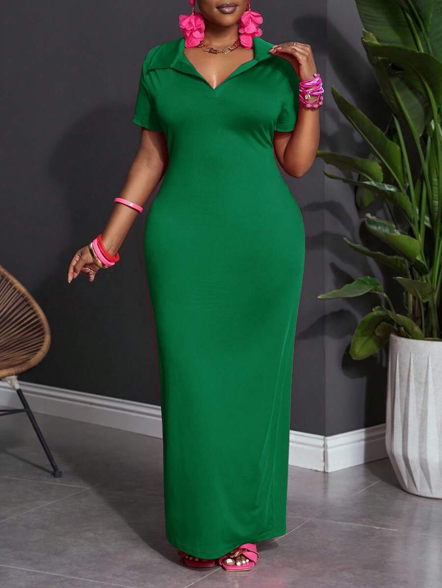 Serena Bodycon Polo Dress