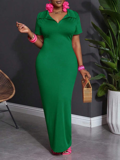 Serena Bodycon Polo Dress